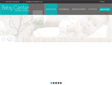 Tablet Screenshot of merkezbebek.com